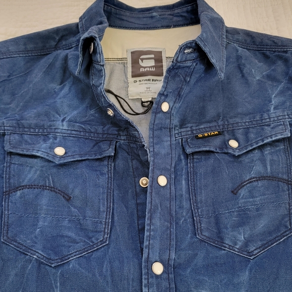 G-STAR RAW Men Denim Shirt - Picture 10 of 14